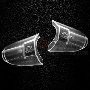 SS100 by PYRAMEX SAFETY GLASSES - Slip On Clear Side Shield