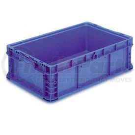 NXO2415-7-BL by LEWIS-BINS.COM - ORBIS Stakpak NXO2415-7 Modular Straight Wall Container, 24"L x 15"W x 7-1/2"H, Blue