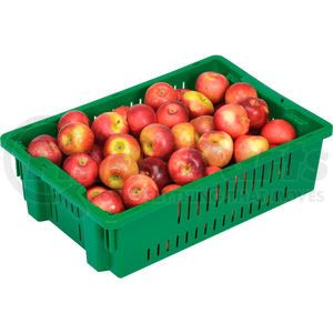 AF2013-6 by LEWIS-BINS.COM - LEWISBins Stack-N-Nest Agricultural Container AF2013-6, 19-11/16"L x 13-1/8"W x 5-5/8"H, Green