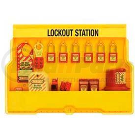 S1850E410 by MASTER LOCK - Master Lock&#174; Lockout Station, Electrical Focus, Zenex&#153; Thermoplastic Padlocks, S1850E410