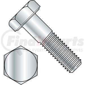 494055 by BRIGHTON-BEST - Hex Bolt - 3/8-16 x 3" - Grade A - Steel - Zinc CR+3 - UNC - PT - A307 - Pkg of 50 - BBI 494055