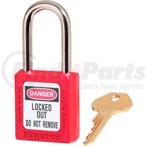 410RED by MASTER LOCK - Master Lock&#174; Safety 410 Series Zenex&#153; Thermoplastic Padlock, Red, 410RED