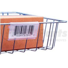 SL1206 by AIGNER INDEX INC - Label Holder, Wire Basket/Display, Clear 6" (25 pcs/pkg)