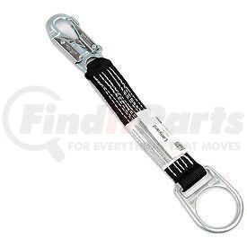 8928-Z7/18INBK by NORTH SAFETY - Miller D-Ring Extension, 18" Snap Hook & D-Ring, MILLER BY HONEYWELL, 8928-Z7/18INBK