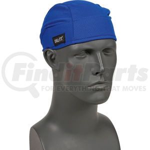12481 by ERGODYNE - Ergodyne&#174; Chill-Its&#174; 6615 High-Performance Dew Rag, Blue, One Size