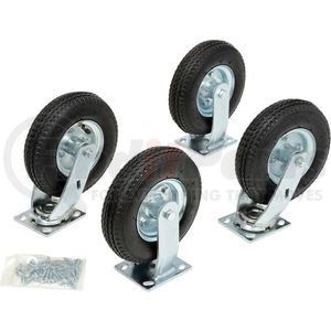 FG4592000000 by RUBBERMAID - 8" Pneumatic Casters for Rubbermaid&#174; TradeMaster&#174; Mobile Workcenter