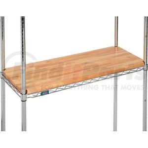 HDO-1436V-N by JOHN BOOS & COMPANY - Hardwood Deck Overlay for Wire Shelving 36"W x 14"D x 1"Thick