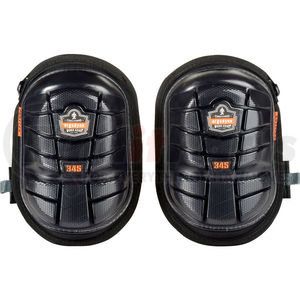 18445 by ERGODYNE - Ergodyne® ProFlex® 345 Injected Gel Knee Pads, Long Cap, Black, 18445