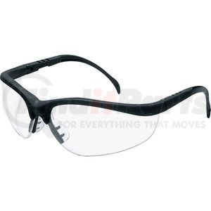 KD110AF by MCR SAFETY - MCR Safety&#174; Klondike&#174; KD110AF Safety Glasses KD1, MatteBlack Frame, Clear Anti-Fog Lens