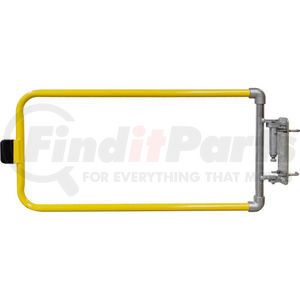 SGNA500PC by KEE SAFETY INC. - Kee Safety SGNA500PC Universal Self-Closing Safety Gate, 15" - 44" Length, Safety Yellow