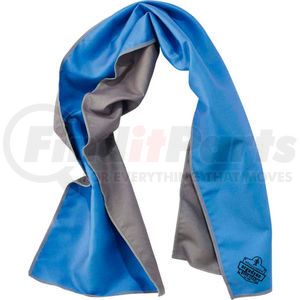12660 by ERGODYNE - 12660 Chill-Its&#174; 6602MF Evaporative Microfiber Cooling Towel, Blue