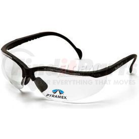 SB1810R20 by PYRAMEX SAFETY GLASSES - V2 Readers&#174; Eyewear Clear +2.0 Lens , Black Frame