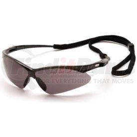 SB6320SP by PYRAMEX SAFETY GLASSES - Pmxtreme&#8482; Eyewear Gray Lens , Black Frame & Cord