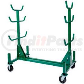 668 by GREENLEE TOOL - Greenlee 668 Mobile Conduit And Pipe Rack With Casters, 1000 lb. Capacity