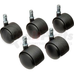 RP2023 by GLOBAL INDUSTRIAL - Interion&#174; 50mm Regular Casters, 5 Per Set
