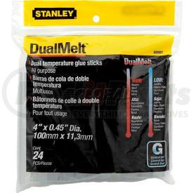 GS20DT by STANLEY - Stanley GS20DT DualMelt&#8482; Glue Sticks 4", 24 Pack