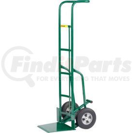 TF-370-10 by LITTLE GIANT - Little Giant&#174; 60" Tall Hand Truck with Foot Kick TF-370-10 - 10" Solid Rubber