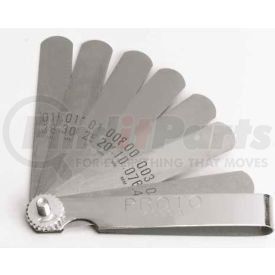 J000A by PROTO - Proto J000A 9 Blade Standard Feeler Gauge Set, 3-1/16" X 1/2" Blades