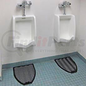 1525-5 by IMPACT PRODUCTS - Impact&#174; Urinal Mat - Fresh Scent, Black W/ Touch Fastener Z-Mat, 6-Pack - 1525-5