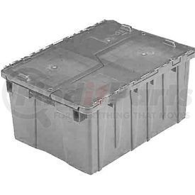 FP143-GY by LEWIS-BINS.COM - ORBIS Flipak&#174; Distribution Container FP143 - 21-7/8 x 15-3/16 x 9-15/16 Gray