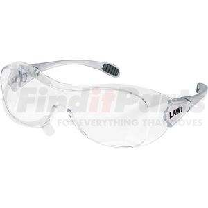 OG110AF by MCR SAFETY - MCR Safety OG110AF Law&#174; Over the Glasses Safety Glasses, Clear Anti-Fog Lens