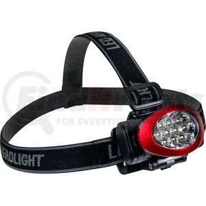 GG-113-10HLRD by GOGREEN - GoGreen Power, 10 LED Headlamp, GG-113-10HLRD, Red