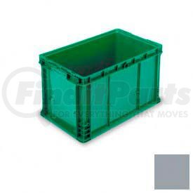 NXO2415-14-GY by LEWIS-BINS.COM - ORBIS Stakpak NXO2415-14 Modular Straight Wall Container, 24"L x 15"W x 14-1/2"H, Gray