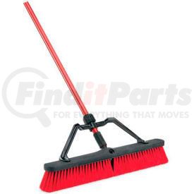 823 by LIBMAN COMPANY - Libman Commercial 24" Multi Sweep - Red Brace Handle 823