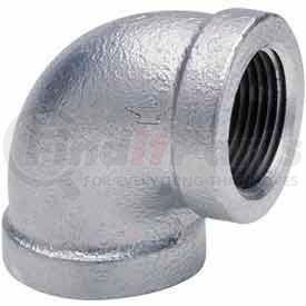 0811001007 by ANVIL INTERNATIONAL - 3/4 In Galvanized Malleable 90 Degree Elbow 150 PSI Lead Free