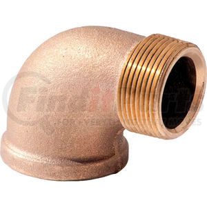 XNL103-24 by MERIT BRASS - 1-1/2 In. Lead Free Brass 90 Degree Street Elbow - MNPT X FNPT - 125 PSI - Import