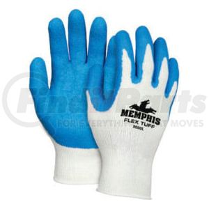 9680M by MCR SAFETY - Premium Latex Coated String Gloves, Memphis Glove 9680m, 1-Pair