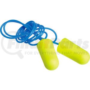 7000002306 by 3M - 3M™ E-A-R Soft Earplugs, Corded, Yellow Neon, 311-1250, 200-Pair