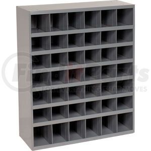 360-95 by DURHAM - Durham Steel Storage Parts Bin Cabinet 360-95 Open Front - 42 Compartments