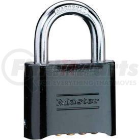 178BLK by MASTER LOCK - Master Lock&#174; No. 178BLK Bottom Resettable Combination Padlocks