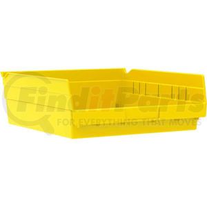 30170YELLO by AKRO MILS - Akro-Mils Plastic Nesting Storage Shelf Bin 30170 - 11-1/8"W x 11-5/8"D x 4"H Yellow