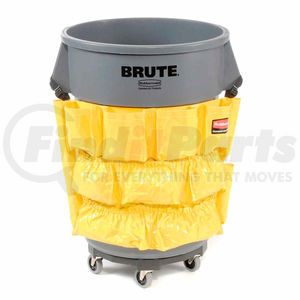 FG264200YEL by RUBBERMAID - Rubbermaid Brute Waste Receptacle Caddy Bag