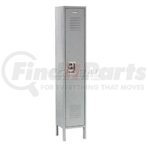 968262GY by GLOBAL INDUSTRIAL - Global Industrial Infinity® Single Tier 1 Door Locker, 15"Wx18"Dx72"H, Gray, Assembled