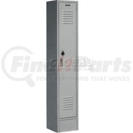 652170GY by GLOBAL INDUSTRIAL - Global Industrial&#153; Paramount&#174; Single Tier 1 Door Locker, 12"Wx18"Dx72"H, Gray, Assembled