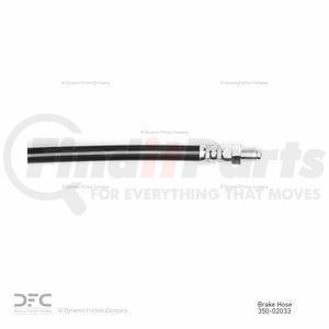 350-02033 by DYNAMIC FRICTION COMPANY - Brake Hose