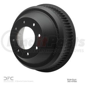 365-47056 by DYNAMIC FRICTION COMPANY - True Balanced Brake Drum