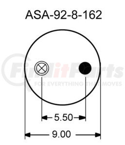 1R12-370 by CONTINENTAL AG - [FORMERLY GOODYEAR] AIR SPRING