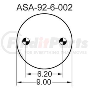 2B12-307 by CONTINENTAL AG - [FORMERLY GOODYEAR] AIR SPRING