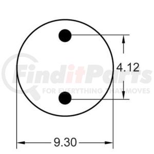 1R12-545 by CONTINENTAL AG - [FORMERLY GOODYEAR] Air Spring Rolling Lobe