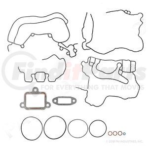 431263 by PAI - Engine Cover Gasket - Front; 1993-2003 International DT530E HEUI/DT466E HEUI Engines Application