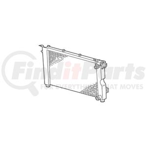 4677524AA by CHRYSLER - Radiator - fits 2005 Chrysler Town & Country, Dodge Caravan and Grand Caravan