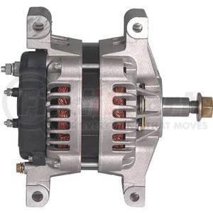 61010752 by DELCO REMY - Alternator - 24SI Coreless Model, 12V, 160A, 5/16 B+ Output Terminal, Pad