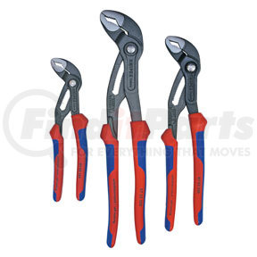 9K008005US by KNIPEX - Cobra Pliers Set with Comfort Handles, 3 Pieces
