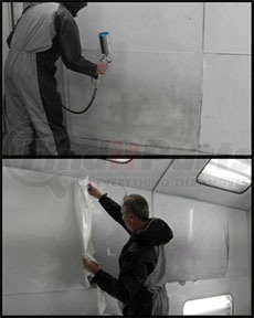 10032 by LIKE 90 - Like90 White Peelable Booth Coating, Gallon