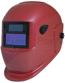 41260 by TITAN - Red Carbon Fiber Welding Helmet