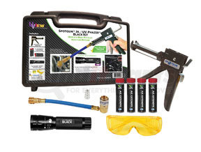 332005A by UVIEW - Spotgun™Jr./UV Phazer™  BLACK (AAA) Kit